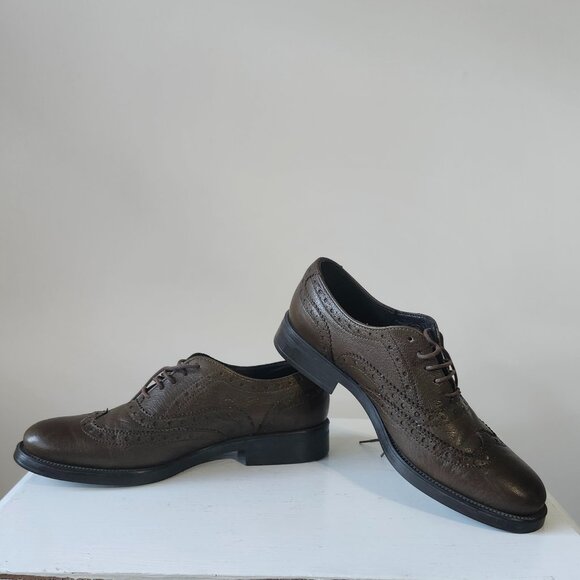 Boemos Other - Boemos Made in Italy Leather Wingtip Brogue Oxford Shoes Men's Size 10